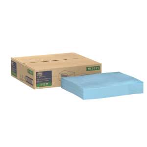 Tork, 1 ply, 12.00"x12.00", Nonwoven Fabric, General Purpose Wipers, Blue