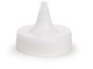 Traex® Squeeze Dispenser Replacement Cap with Single Tip Opening in Clear