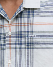 Berryfell Check Short-Sleeved Shirt Whisper White