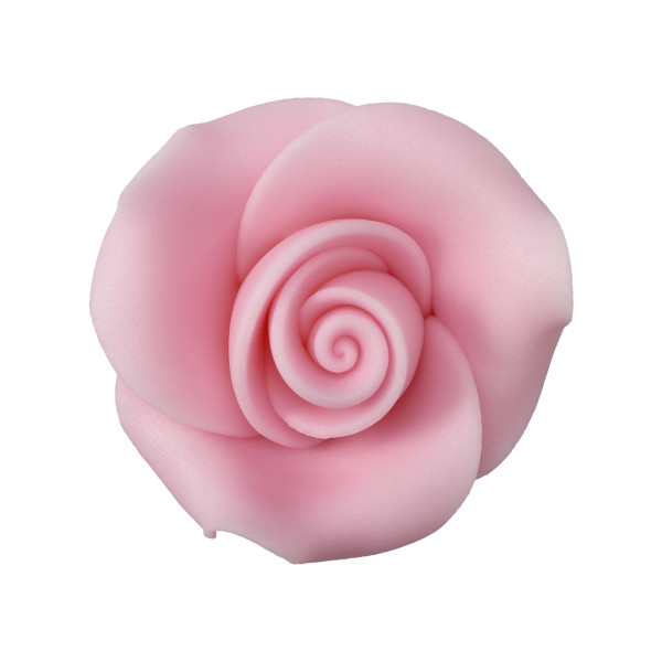 Light Pink 1.5" Rose SugarSoft® Premium Edible Decorations