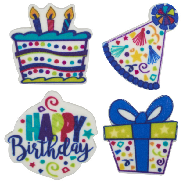 Party Time Assortment Sweet Décor® Edible Decorations