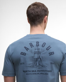 Souter Graphic T-Shirt Bluestone