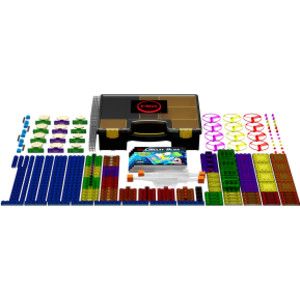 Circuit Blox 395, Circuit Board Building Blocks Classroom Set, 264 Pieces