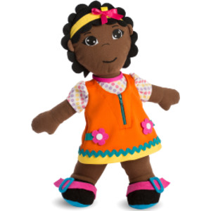 Multicultural Fastening Dolls, African Girl