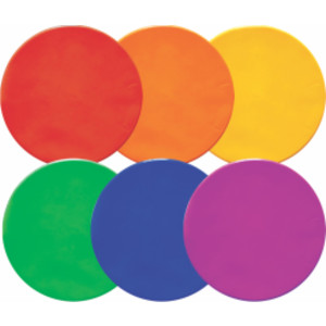 Extra Large Poly Spot Market Set, 12" Diameter, 6/Set