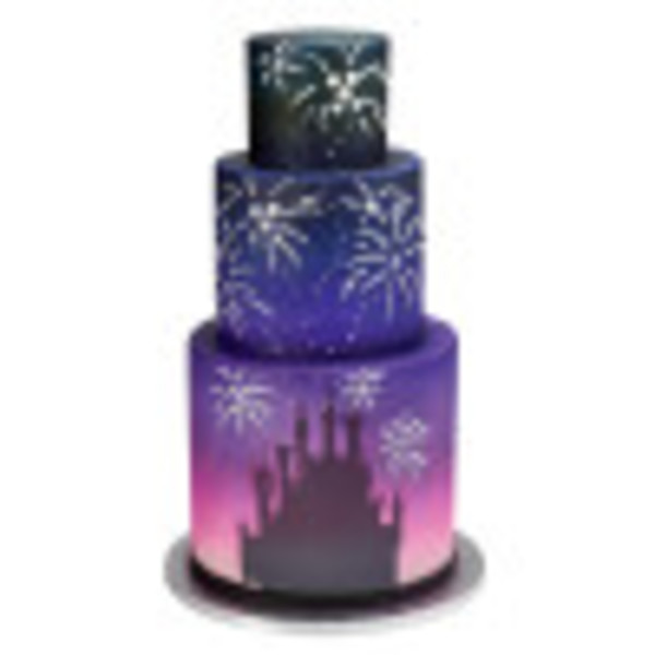Disney Princess Castle Silhouette PhotoCake® Edible Image®