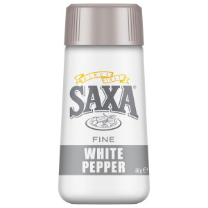 saxa® pepper white picnic/pk 50g image