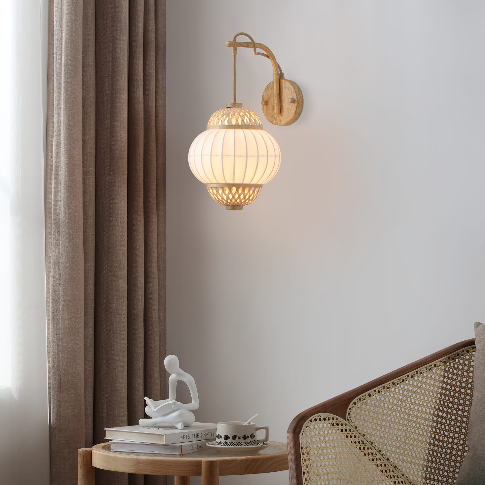 Hikari Wall Sconce — installation 3
