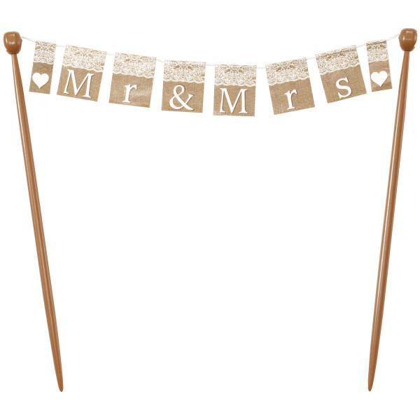 Vertical Mr. & Mrs. Banner Banner Layon