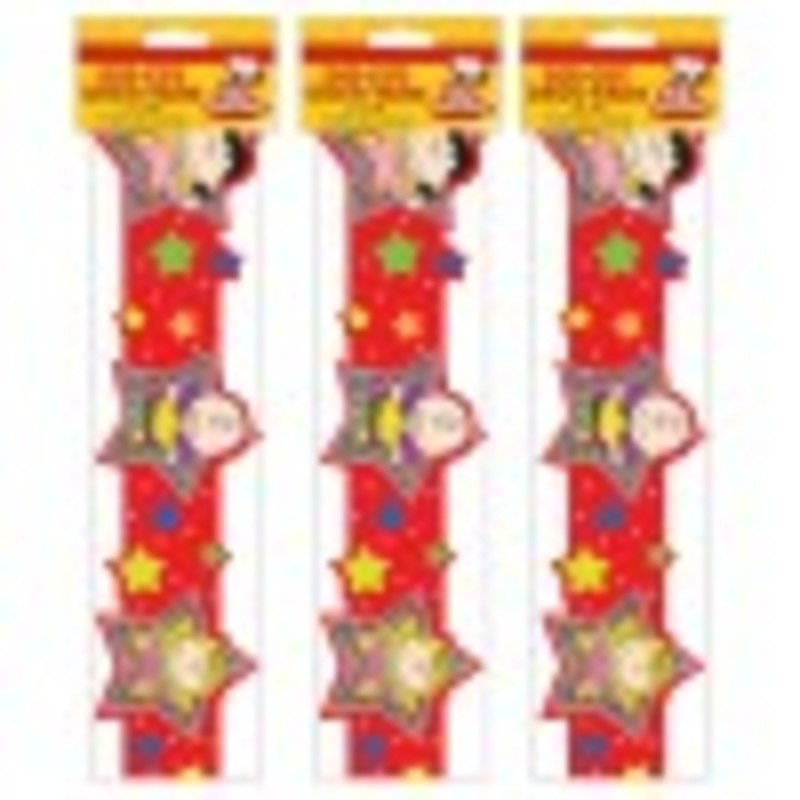 Peanuts® Super Star Extra Wide Die Cut Deco Trim®, 37 Feet Per Pack, 3 Packs