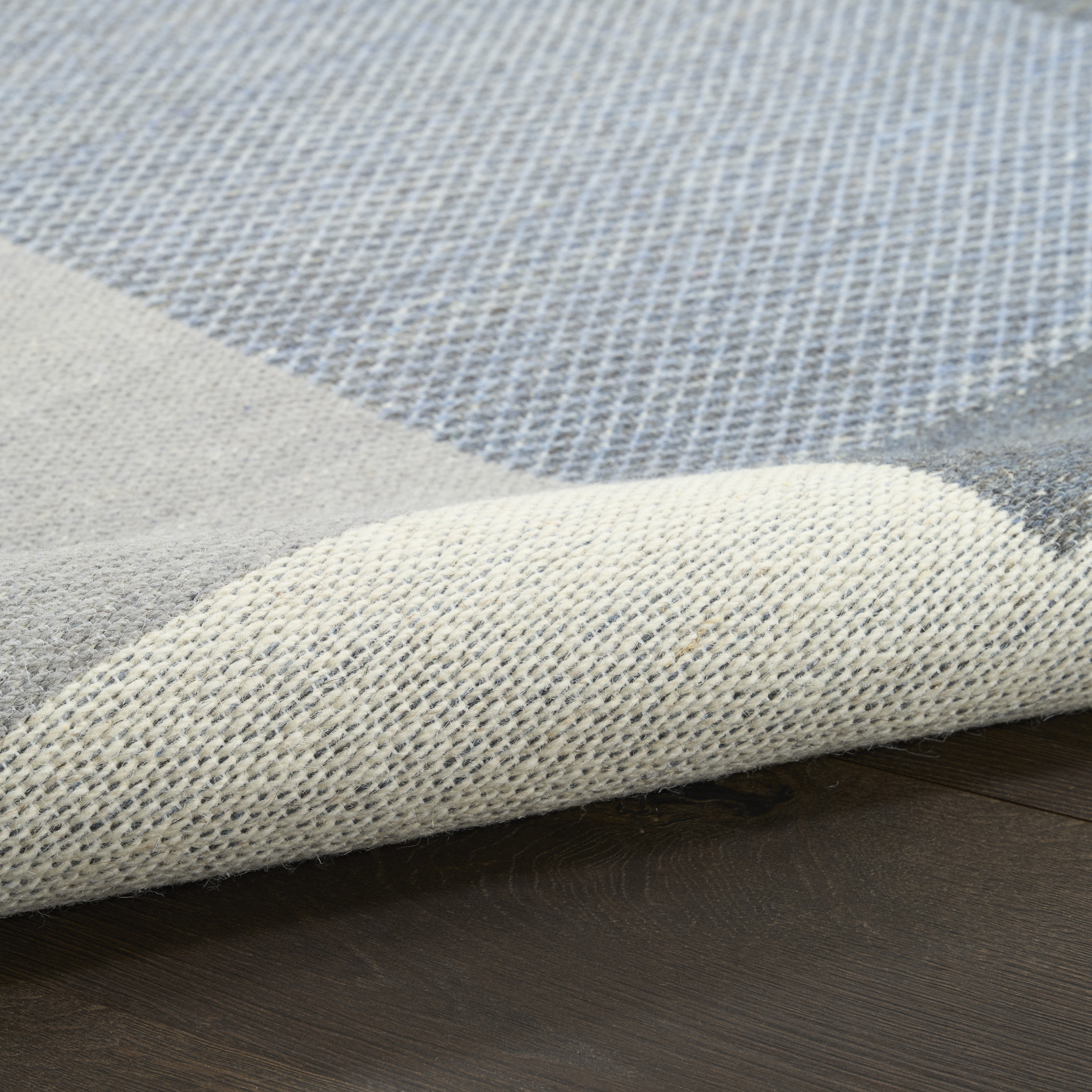 Nourison Copenhagen 8' x 10' Ivory Blue Mid-Century Modern Indoor Rug