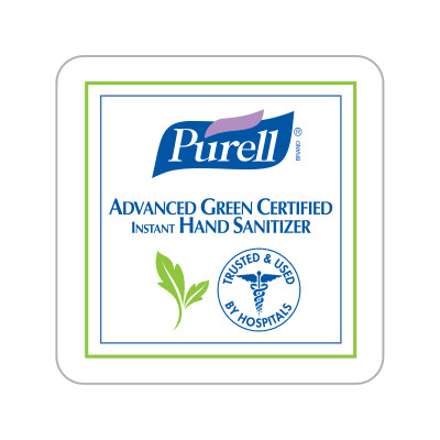 Dispenser Label - PURELL® Advanced Green Certified Instant Hand Sanitizer