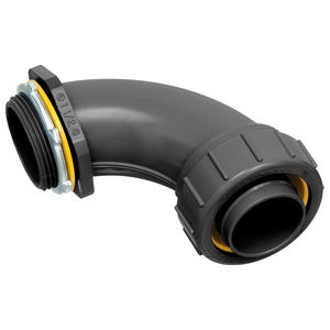Non-Metallic Connector, PVC Conduit Connectors, Plastic, 1-1/2 in.
