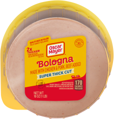 Red Rind Super Thick Sliced Bologna, 16 oz image