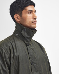 Border® Waxed Jacket Archive Olive