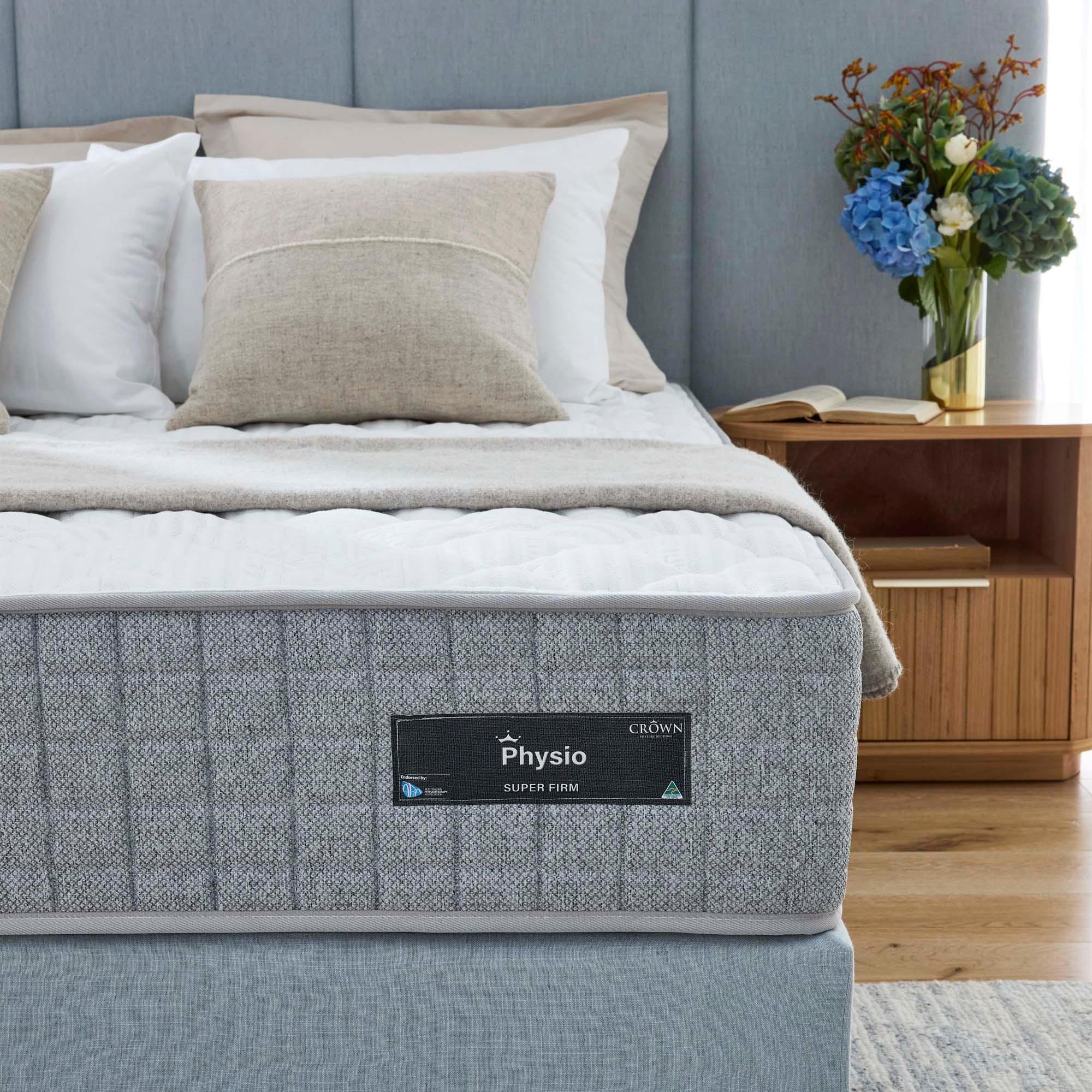 Lifestyle image of the  Crown Posture Bedding Physio Mattress, Super Firm from Forty Winks