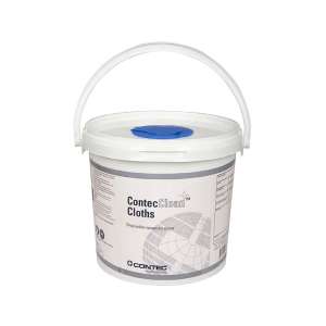 Contec, ContecClean™, 1.3 gal, White Dispenser Bucket with Closable Lid and Handle