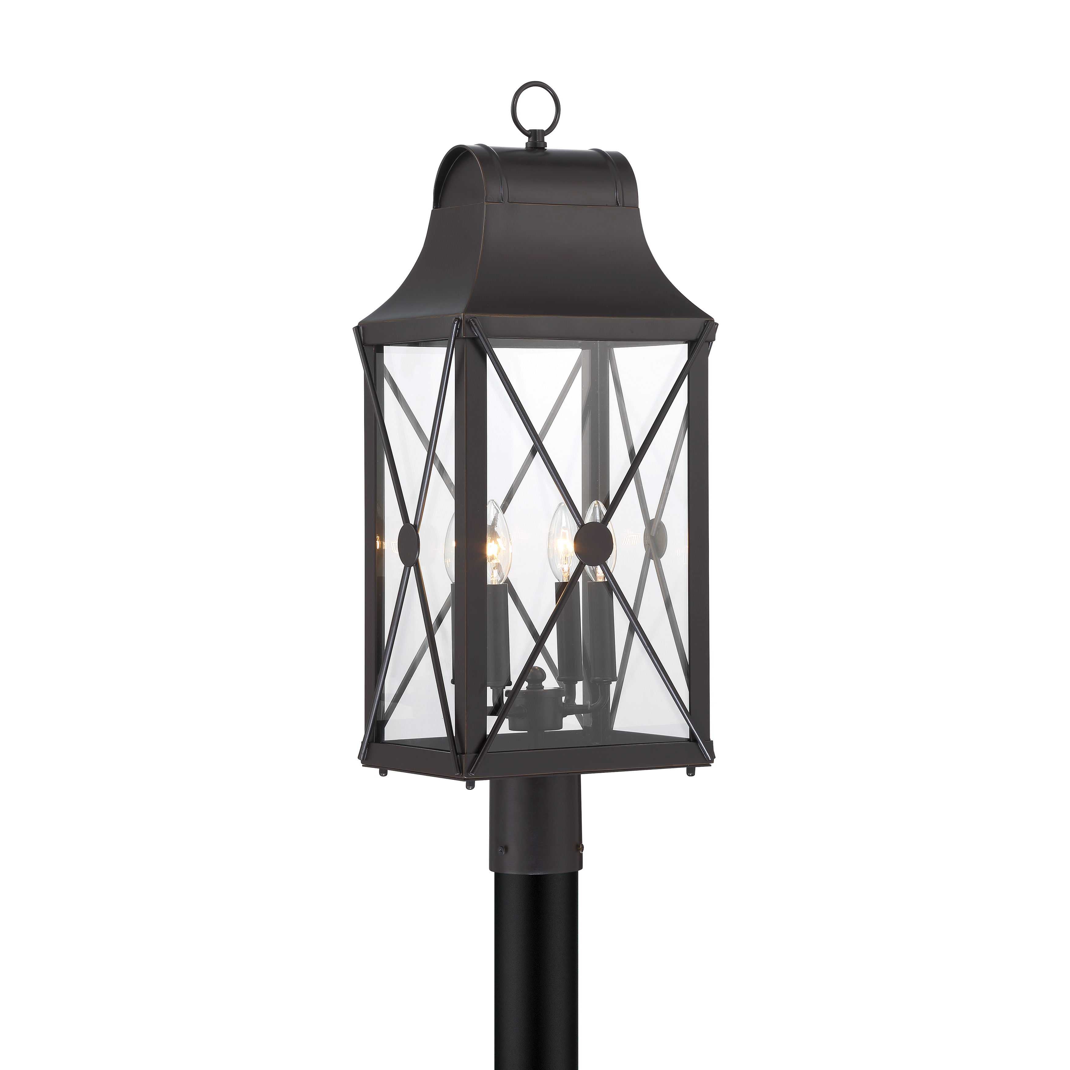 De Luz - 4 Light Post Mount