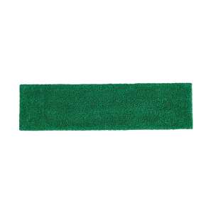 Rubbermaid Commercial, Adaptable Microfiber Flat Mop Pad, 18"W, Green
