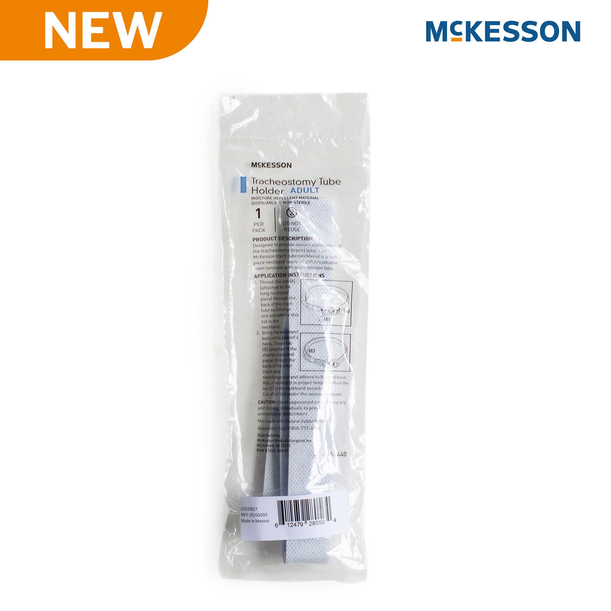 McKesson Brand HOLDER, TRACH TUBE ADLT LF (10/BX 10BX/CS)