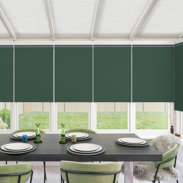 Acacia Blackout Pine Roller Blind