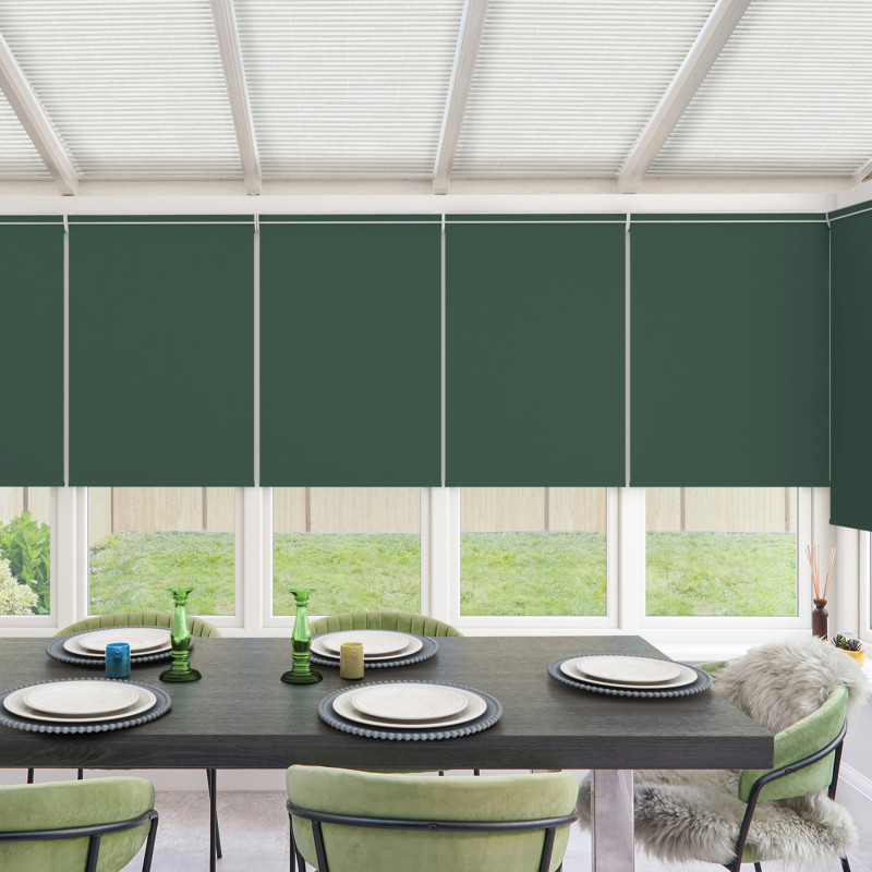 Acacia Blackout Pine Roller Blind