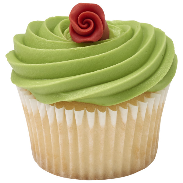 Red .5" Rose Made Simply™ SugarSoft® Premium Edible Decorations