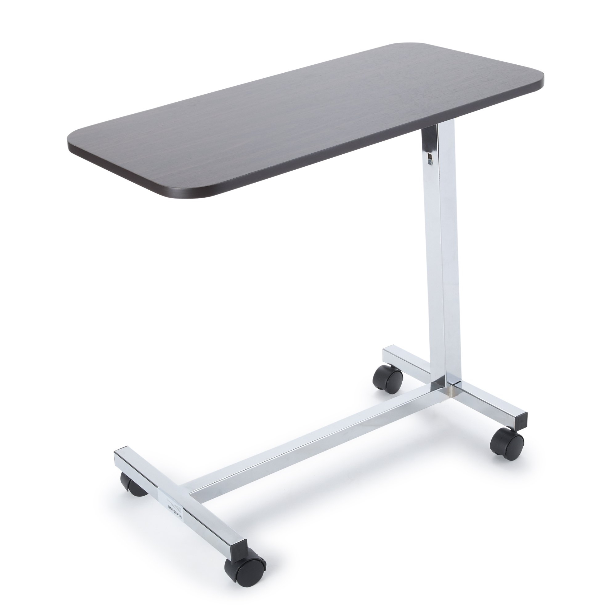 McKesson Overbed Table, Spring-Assisted Lift, 28.25 – 43.25 Inch Height Range