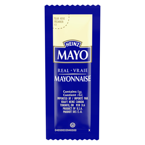 HEINZ mayonnaise, sachets individuels 200 x 12,5 mL Service
