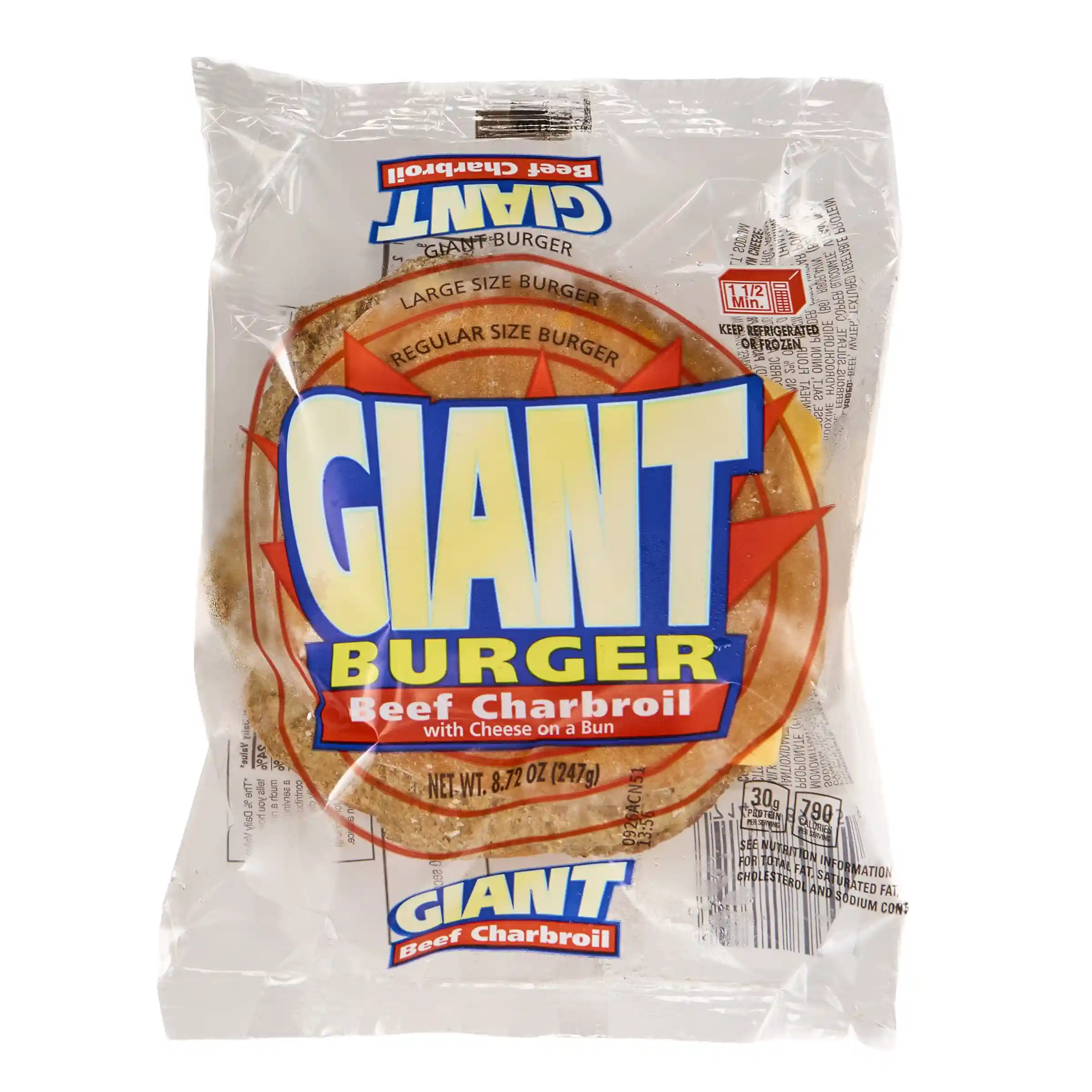 BIG AZ® Giant Charbroil Beef and Cheese Sandwich_image_3