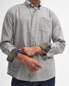 Turner Tailored Long-Sleeved Shirt Olive