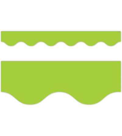 Core Decor Lime Wavy EZ Border