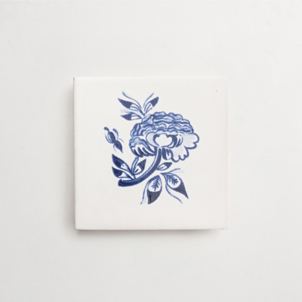 17th century: maiolica de delft | mezza flora deco | pattern two 