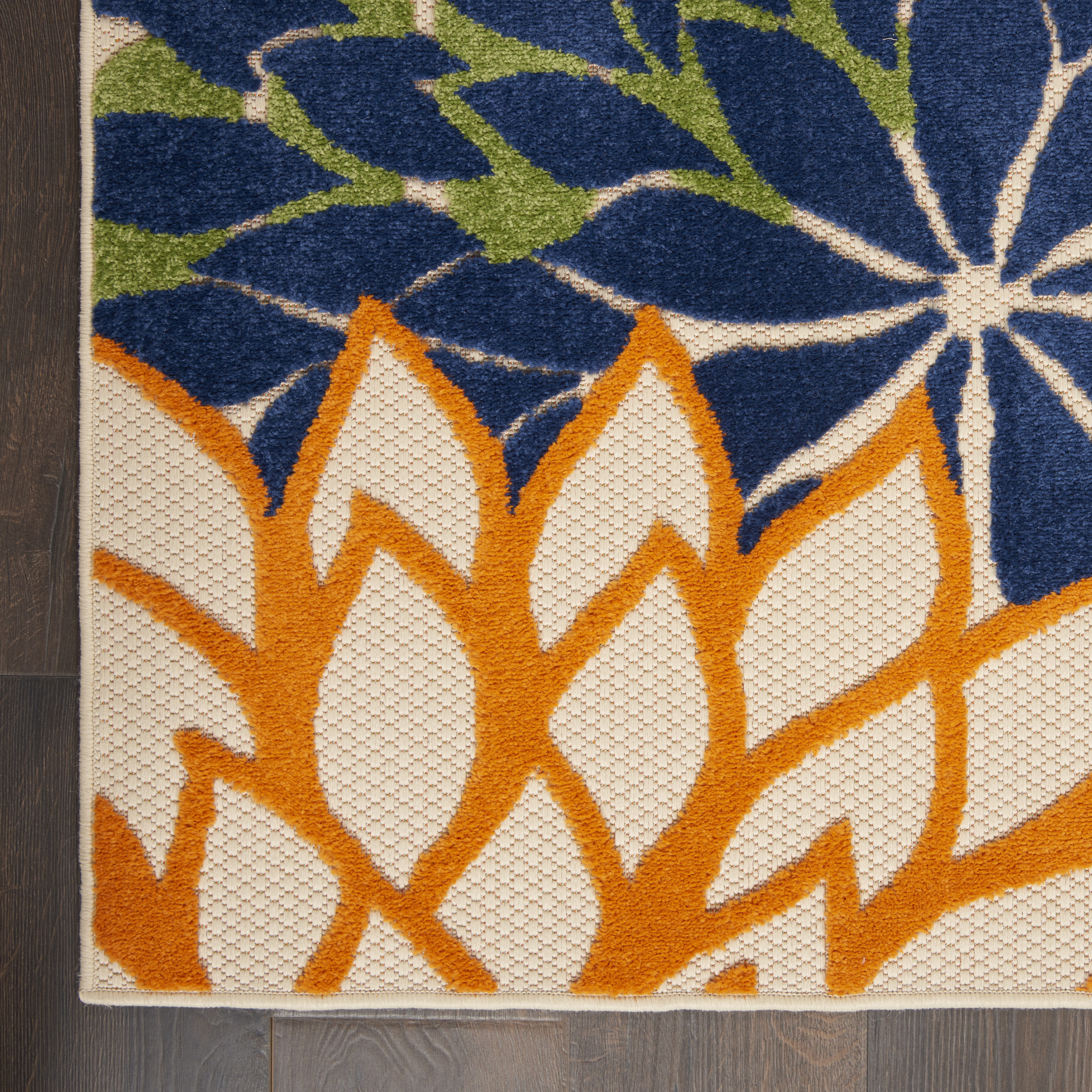 Nourison Aloha 3' x 5' Multicolor Tropical Rug