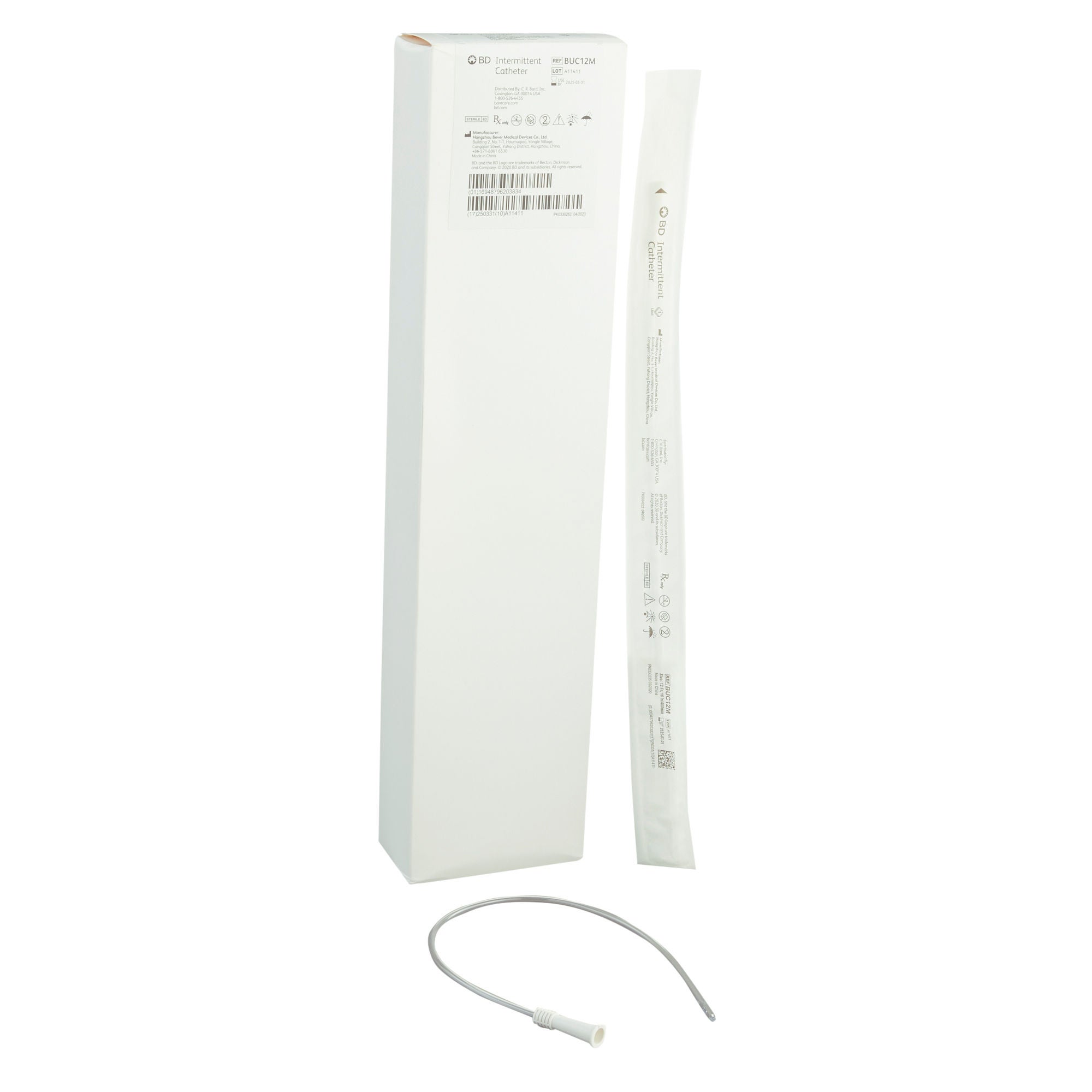 Bard CATHETER, INTERMITTENT STRT TIP NELATON 12FRX16" (30/CS)