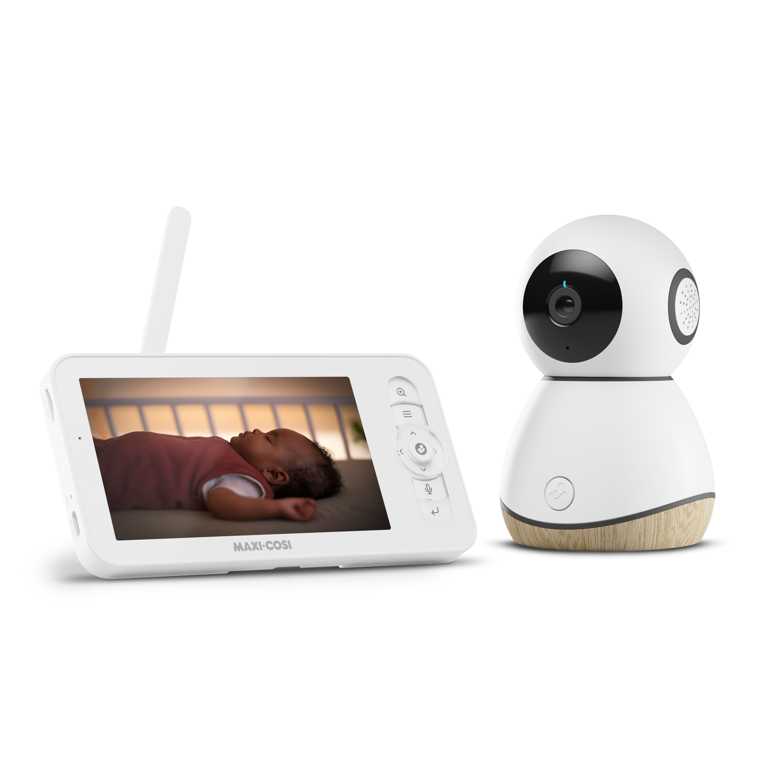 Photos - Baby Monitor Maxi-Cosi See Pro 360°  , Natural With White MO1830924 