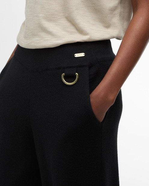 Anise Knitted Trousers Classic Black