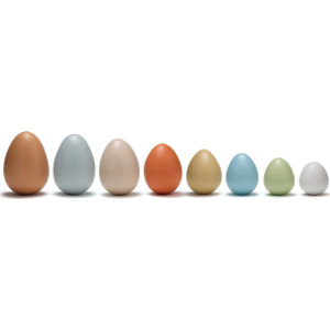 Size-Sorting Eggs, Set of 8