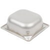 Sixth-size 2 ½-inch-deep Super Pan 3® stainless steel steam table pan