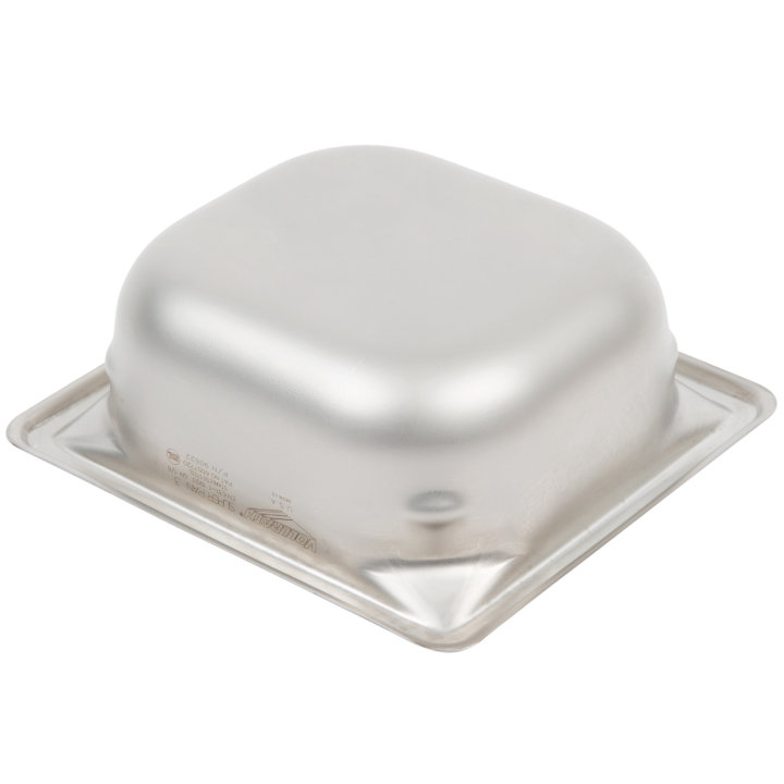 Sixth-size 2 ½-inch-deep Super Pan 3® stainless steel steam table pan
