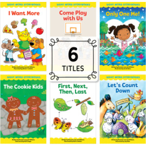 Sight Word Storybooks Set 4, 6 Books
