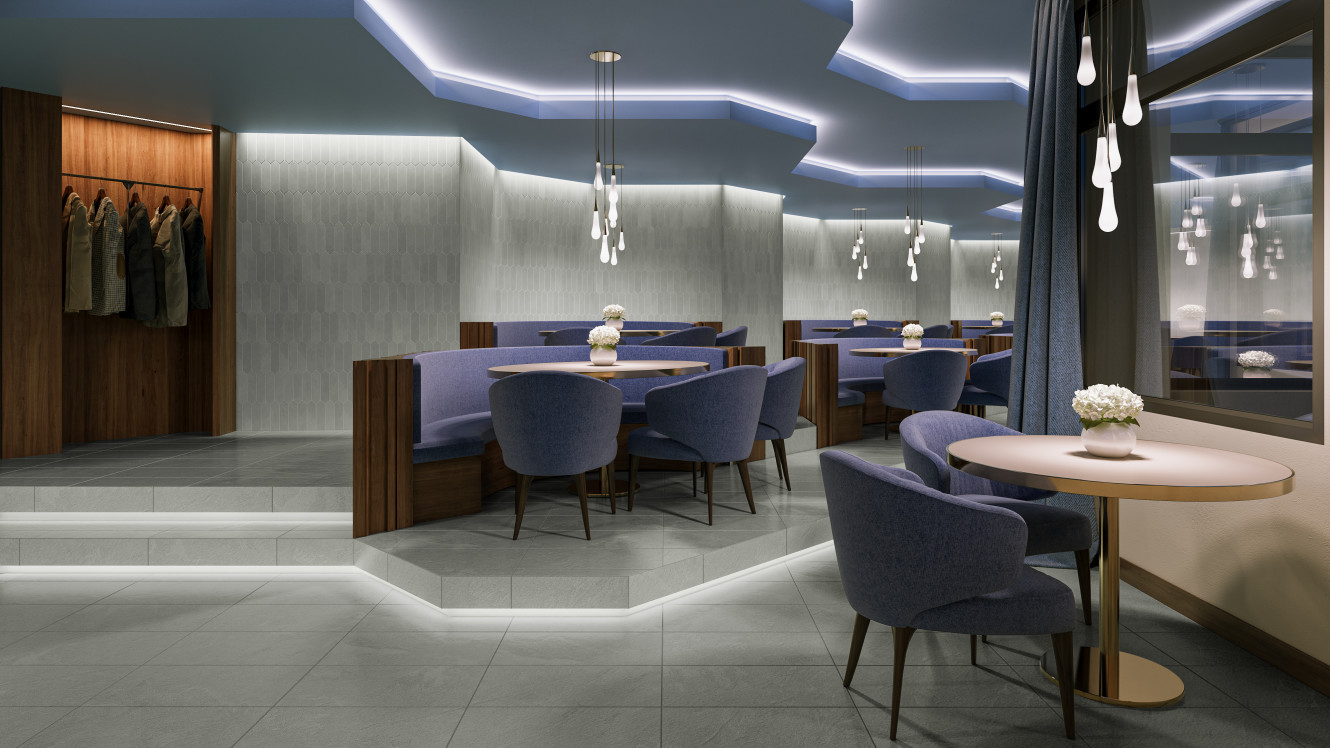 Hailstorm Foliage 12x24 and Picket Mosaic 