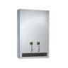 American Specialties Inc, Dual Napkin/Tampon Vendor, Surface Mounted, 25¢ Operation, Stainless Steel