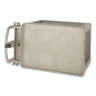 Rubbermaid Commercial, BRUTE® Heavy Duty, Ergo Handle, Lipped Shelf, Small, Utility Cart, Beige