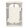 Non-Metallic Low Voltage Outlet Box With Adhesive LD Series Raceway