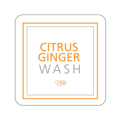 Dispenser Label - Citrus Ginger Wash