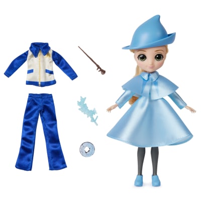 Wizarding World Harry Potter, 8-inch Fleur Delacour 10-piece Doll Gift Set with 2 Outfits and 8 Doll Accessories, Kids Toys for Ages 6 and up