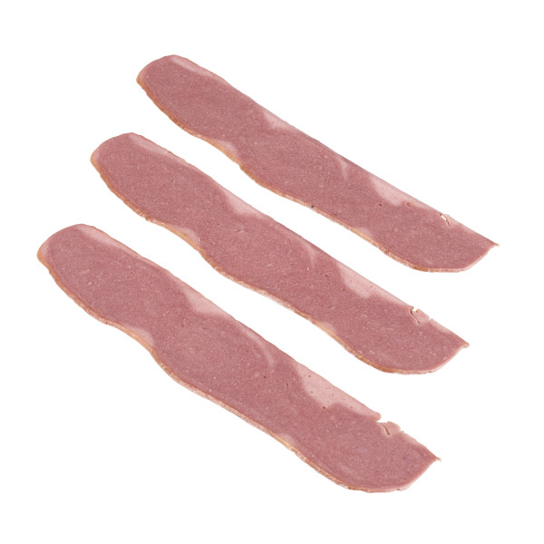 JENNIE-O(r) Turkey Bacon, Fully Cooked 10/1lb . C1C0 - Front Center Out of Package (Hi Res)