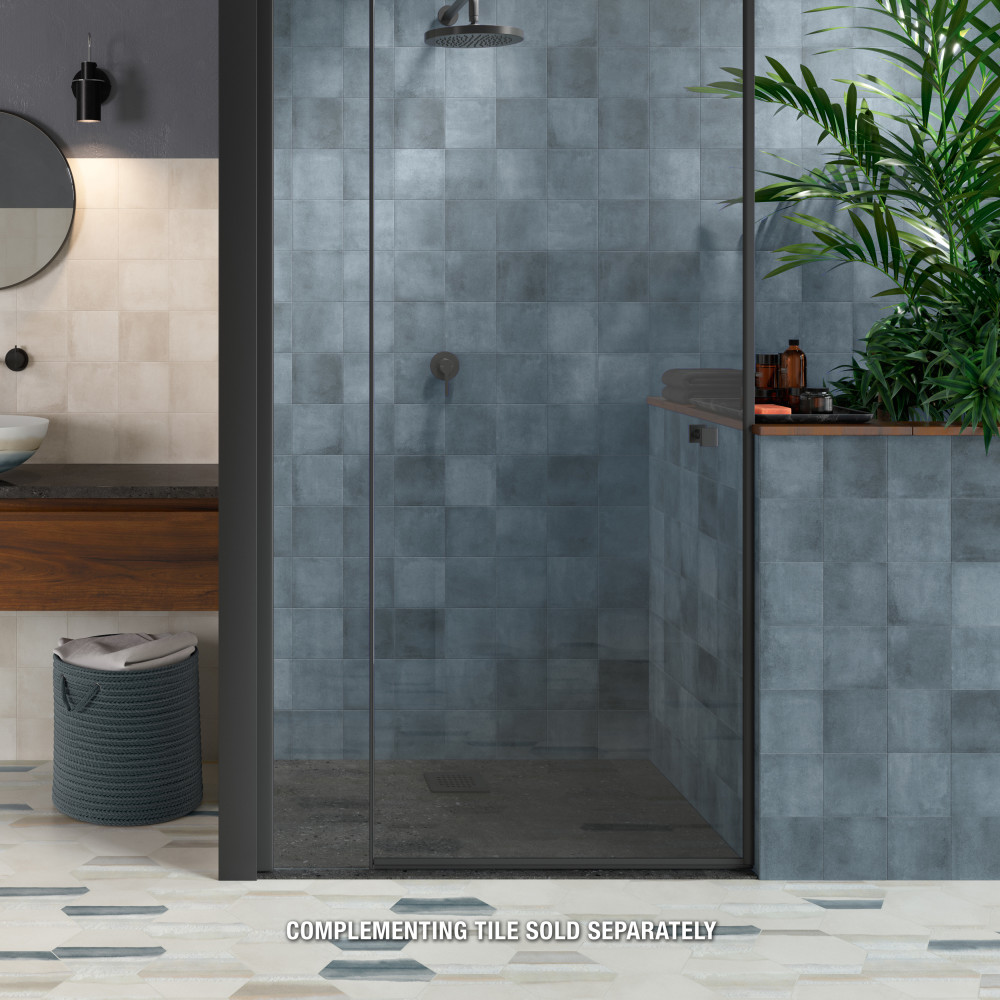 Sample – Matter Blue Porcelain Floor and Wall Tile