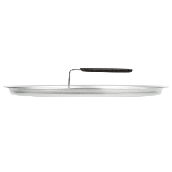 9 13/16-inch Wear-Ever® flat aluminum cover with dipped handle